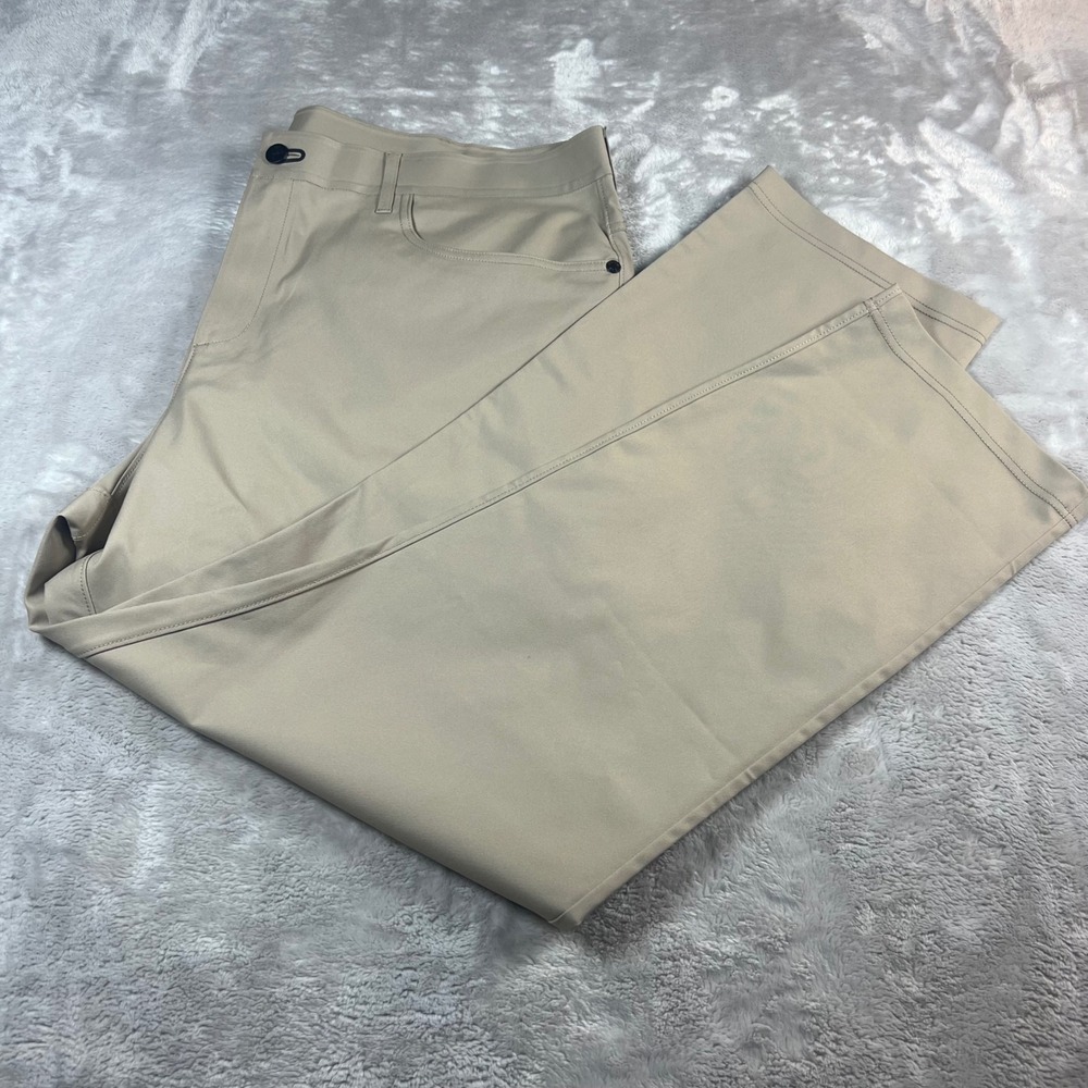 Public Rec Men's 40/30 Workday Pants Khaki Tan Performance Chinos Stretch
